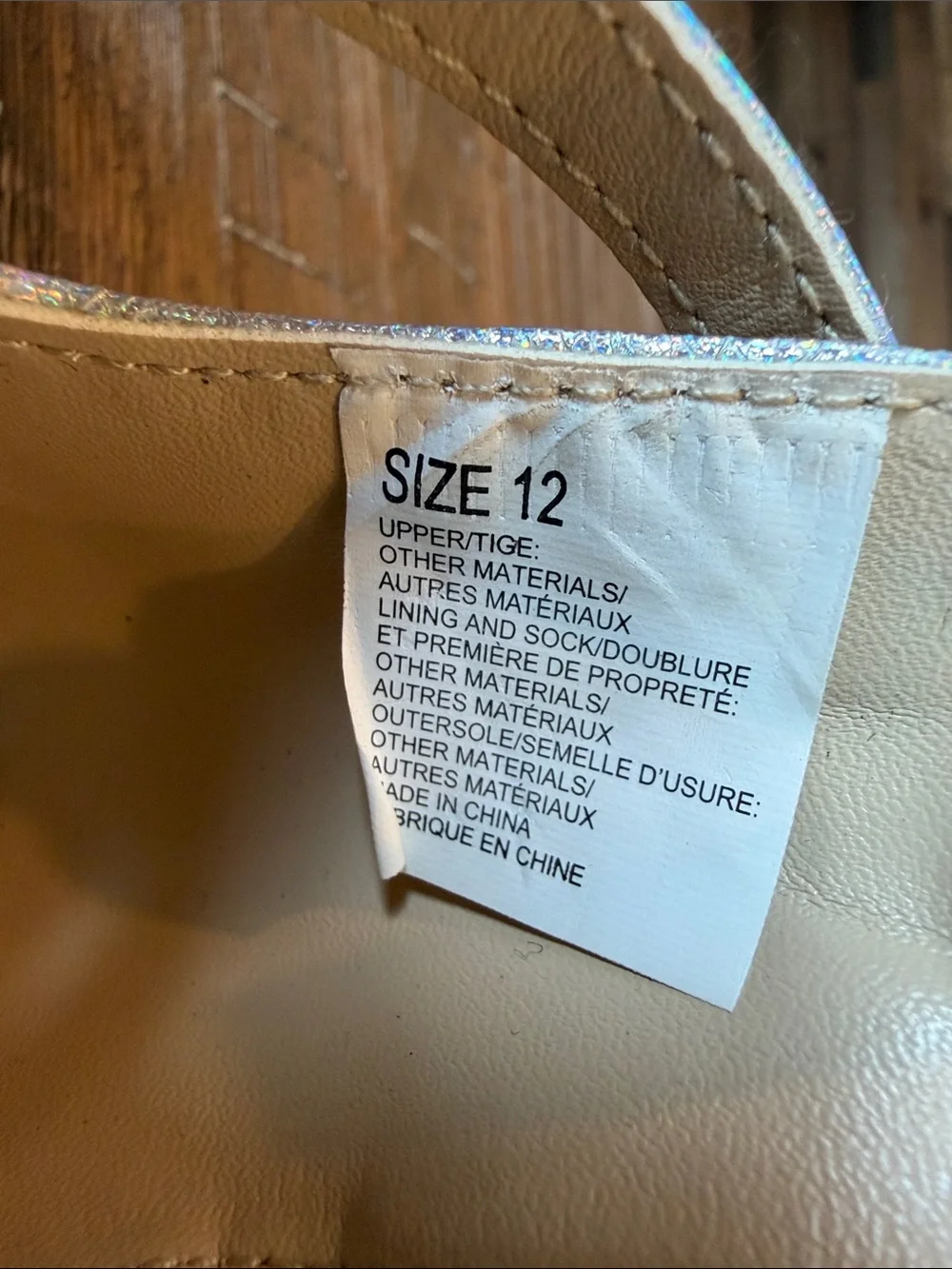 Girls size 12  Ankle-Strap dress shoes
